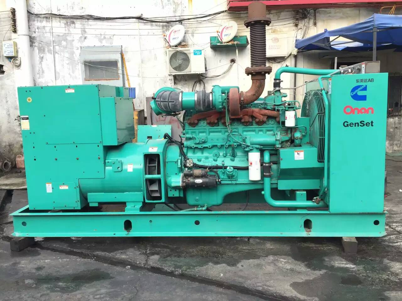 麻章租赁发电机-柴油发电机不正常冒烟的原因